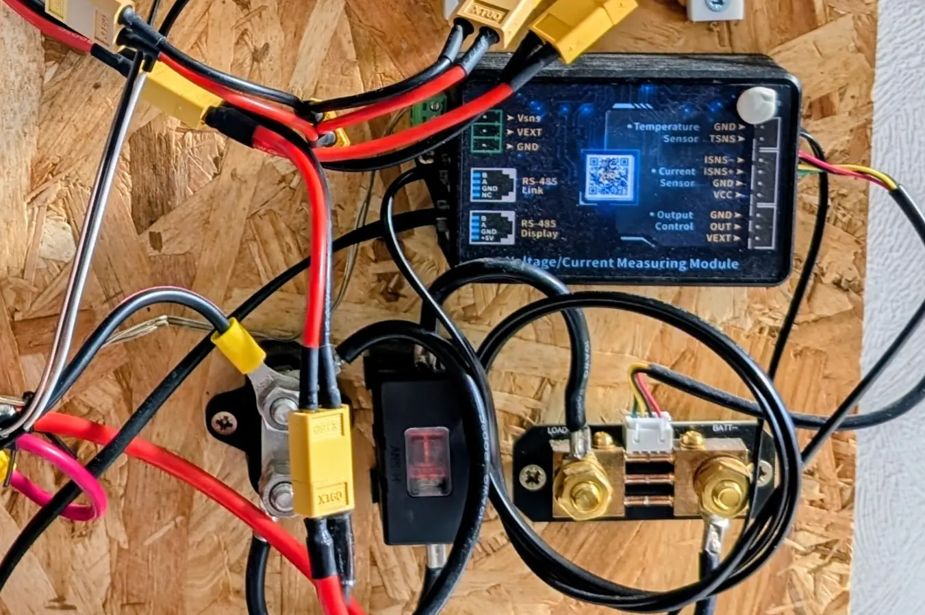 DIY solar storage shunt